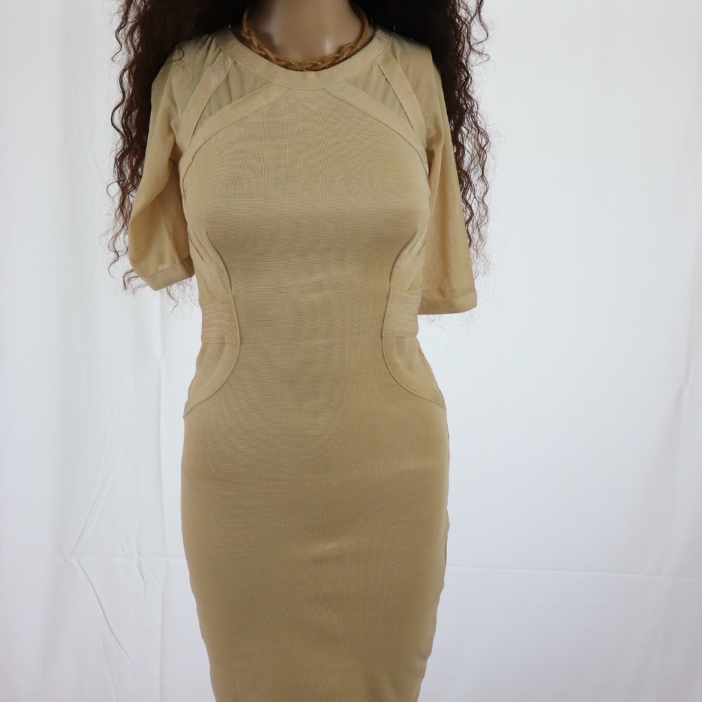 Nude Party Dress